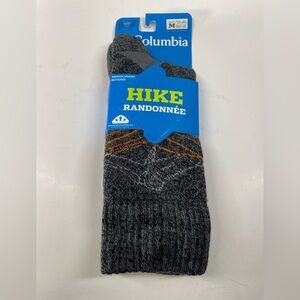 Columbia merino wool Hike medium weight socks M6-9 W8-11.5